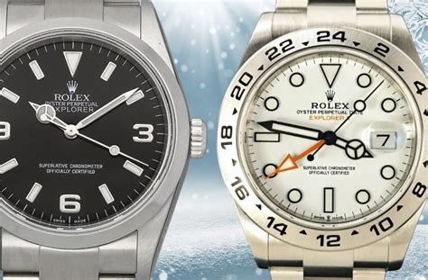 rolex explorer vs explorer ii|rolex explorer ii usato.